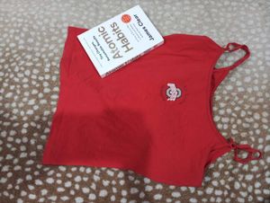 Red Tank Top with Logo