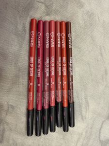 Set of 7 MARS Lip Liners