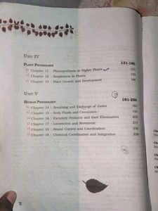 Biology Textbook - Class XI and XII