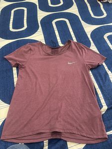 Nike Women's Purple T-Shirt