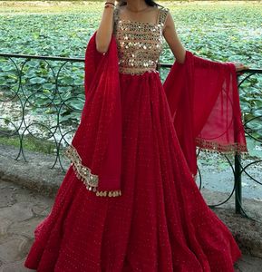 Stunning dark pink Embellished Lehenga Choli Set