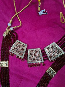Bridal Jadau jewellery set