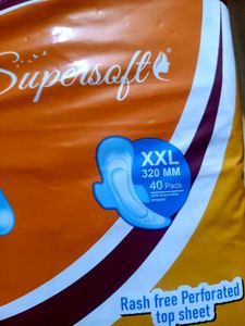 SUPERCARE(SANITARY PADS) 40 pads in one pack..