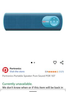 portronics pure sound speaker