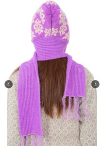 Cozy Knit Set: Hat &amp; Scarf