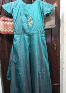 Beautiful Teal Ethnic Gown