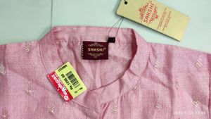 Women's Silk Cotton Kurta(Long) Size XL