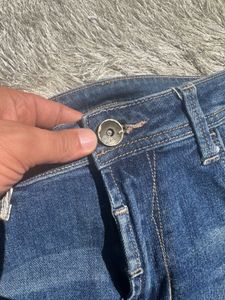 Men's Blue Distressed EDHARDY  Jeans