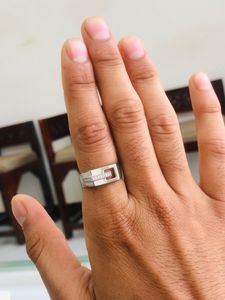 Gents Ring Pure 925 Silver (wt:2.900g)