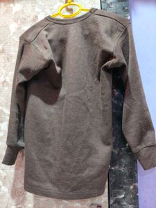 Thermal Innerwear Women Brown Long Sleeve