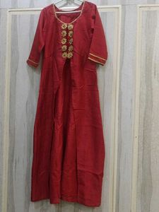 Long Kurti Shrug Style