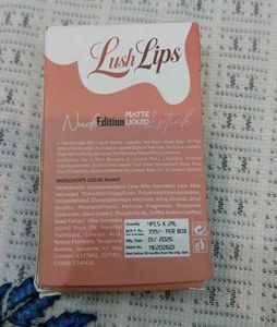 Lush Lips Nude Edition Matte Liquid Lipstick