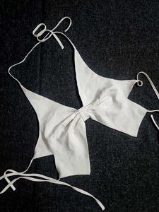 Unique Butterfly 🦋 Detail Halter Top 🌸