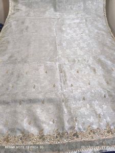 vintage zardosi hand work saree
