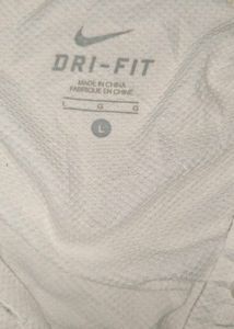 Nike White Polo Shirt
