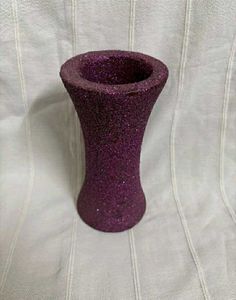 Red &amp; Purple Glitter Vase (Set of 2)