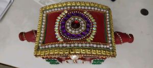 unique doli style wooden multipurpose box