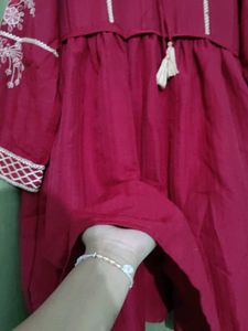 Boho Embroidered Tunic Dress