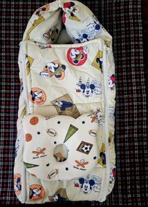 Mickey Mouse Baby Sleeping Bag with Pillow