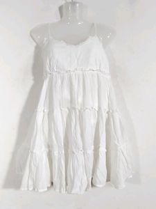 Bailey White Single Strap Dress (Women)