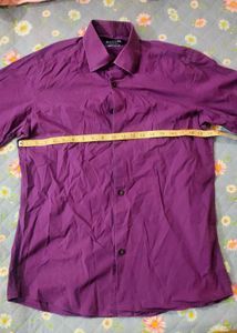 purple shirt with premium look