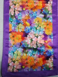 Lushome Multicolor Durable Silk TABLE RUNNER
