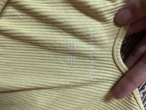 Ribbed Spaghetti Strap Bodysuit