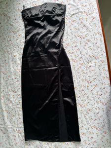 Satin Midi Dress