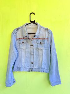 Denim Jacket For Women || New Condition ||