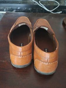 Red Tape Brown Loafers