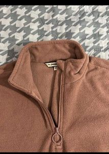 Cozy Fleece Quarter Zip Sweatshirt