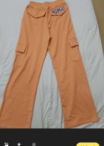 Orange Cargo Pants