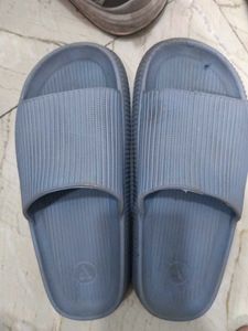 Comfortable Blue Slides for Women