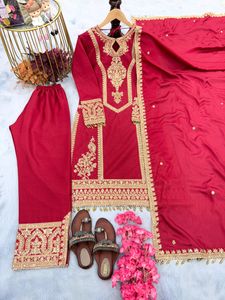 Readymade Top Plazzo &amp; Dupatta Set