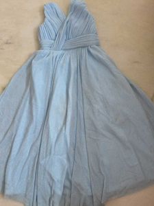 Stunning Baby Blue A-Line Gown