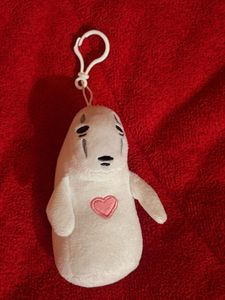 No Face Plush Keychain