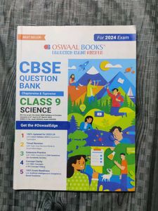 Oswaal CBSE Class 9 Science Question Bank 2024