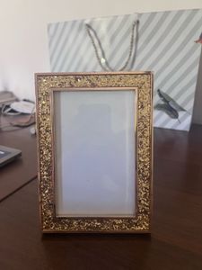 Sparkling Gold Glitter Picture Frame - 4x6 size