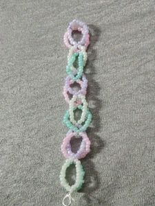 Pastel Beaded Anklet/Bracelet