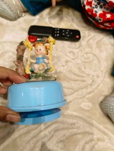 Vintage Musical Carousel Figurine