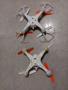 Two Quadcopter Drones