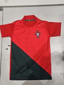 Kids Portugal Football Fan T-Shirt