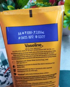 minimalist cleanser and vaseline sunscreen Duo