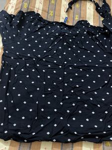 Fame Forever Black Printed Top