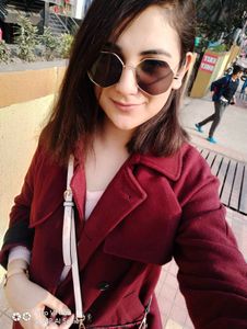 Stylish Maroon Double-Breasted Jacket