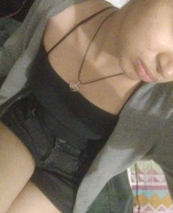 Black Denim Shorts