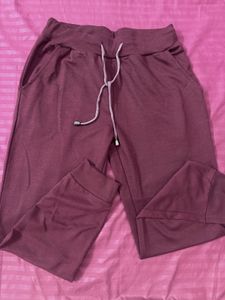 Pair of Blue, Wine Jogger Pants