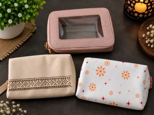 3-Piece Cosmetic Bag Set