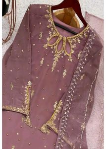 Embellished Kurta Set with Dupatta