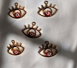 Red Eye Charm Nd Alphabet P